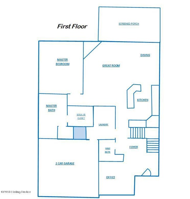 Floor plan 1 with deck