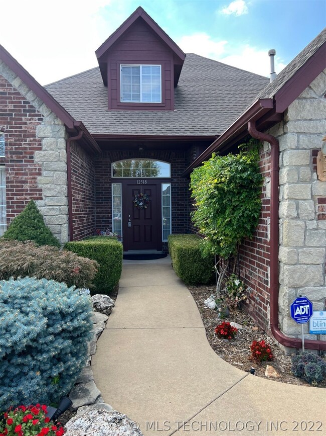 Approaching the front walkway of the home