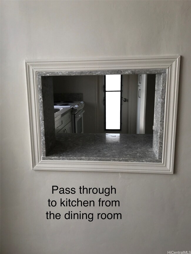 Dining Room pass through
