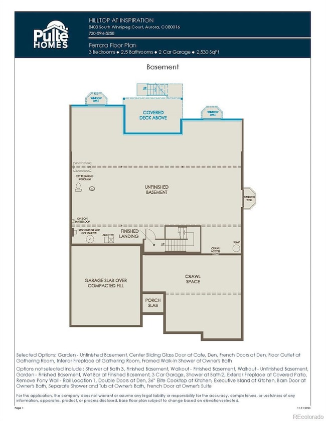 Basement Floorplan