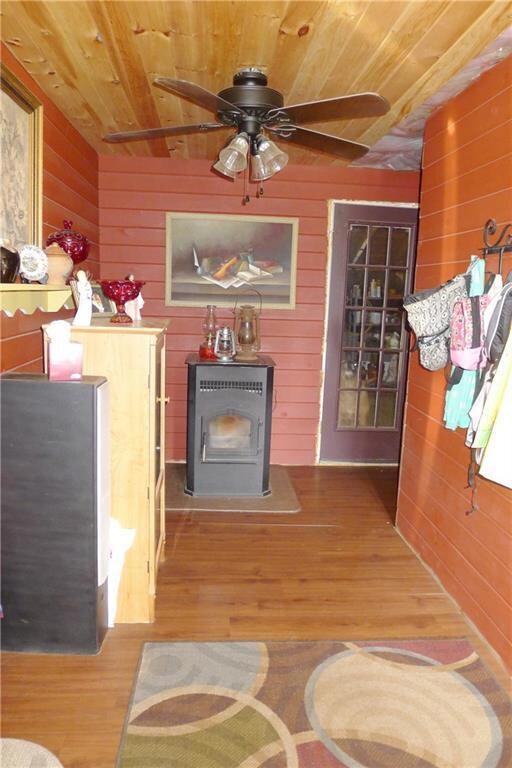 Good storage in the mud room--and a...
