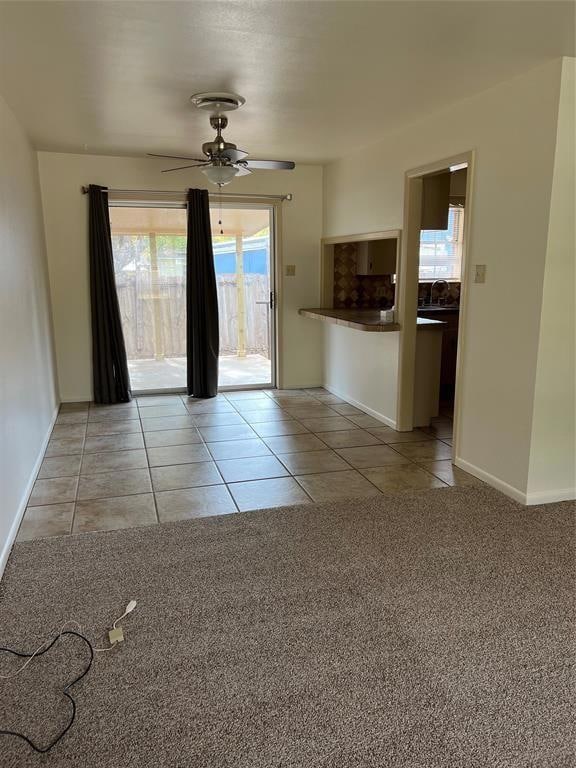 Unfurnished room featuring plenty of natural ligh