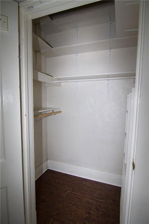 Bedroom #2 walk in closet
