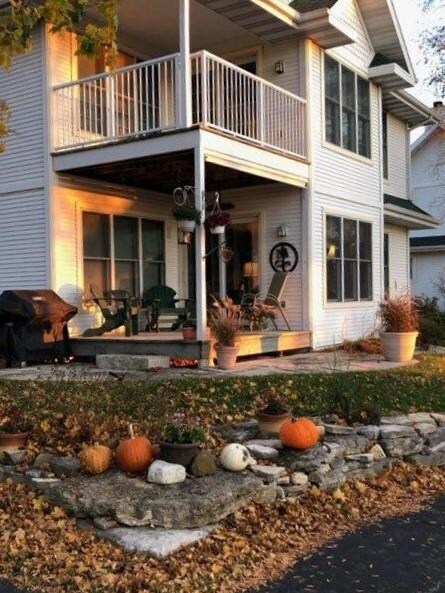 Deck in the Autumn