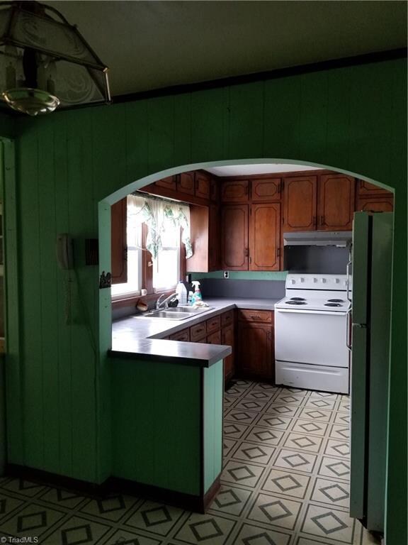 View of the kitchen