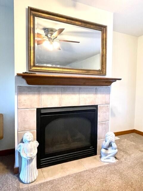 1908 Angle Street - Fireplace