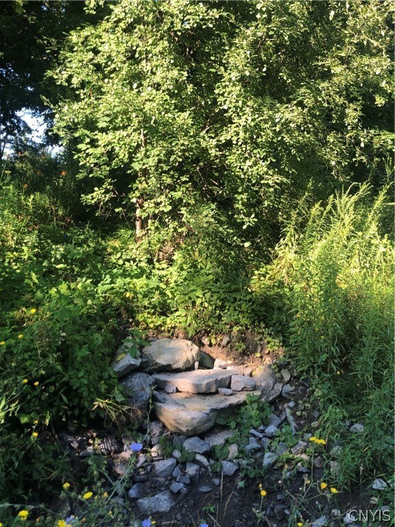 Entrance to lot