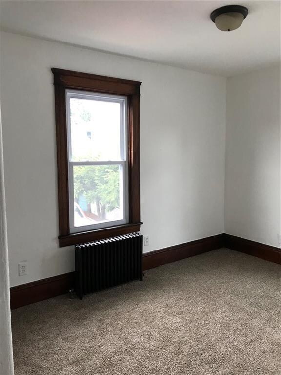Bedroom, new carpeting