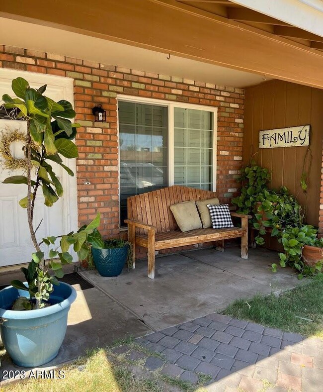 Front patio