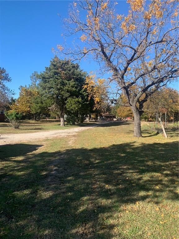 Driveway looking toward Lake Rd