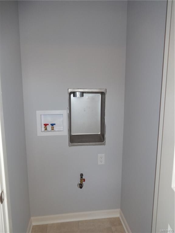 Perfect spot for your second floor laundry room.