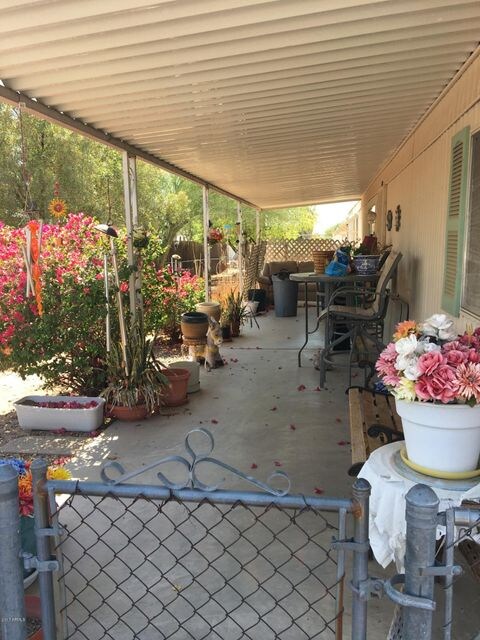 Front door side
