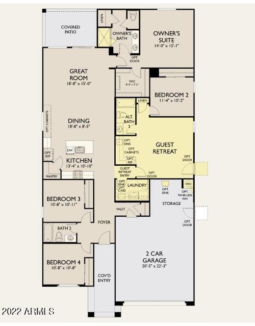 Venture-Lot 163- Sage Layout