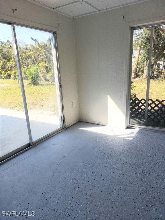 View of spare room