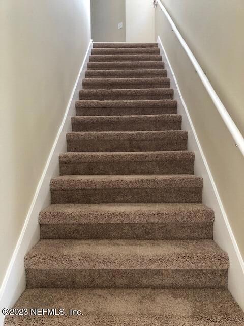 Staircase to condo 1305