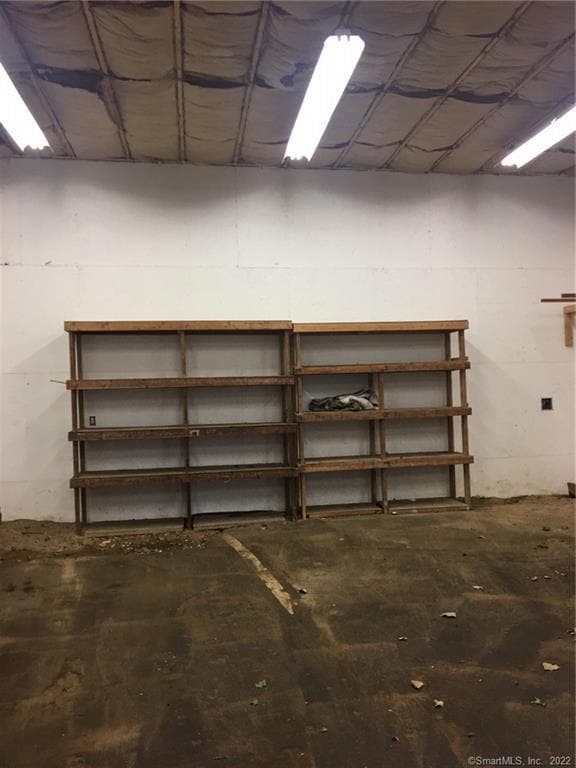 shelving inside