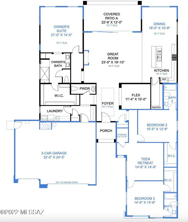 Los Vientos Lot 4 Floor Plan