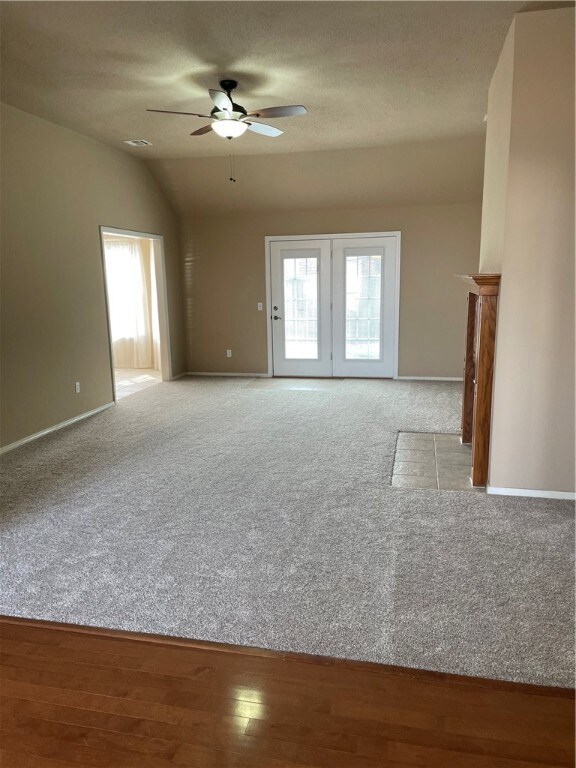 Entry looking into Family Room. NEW Carpet!