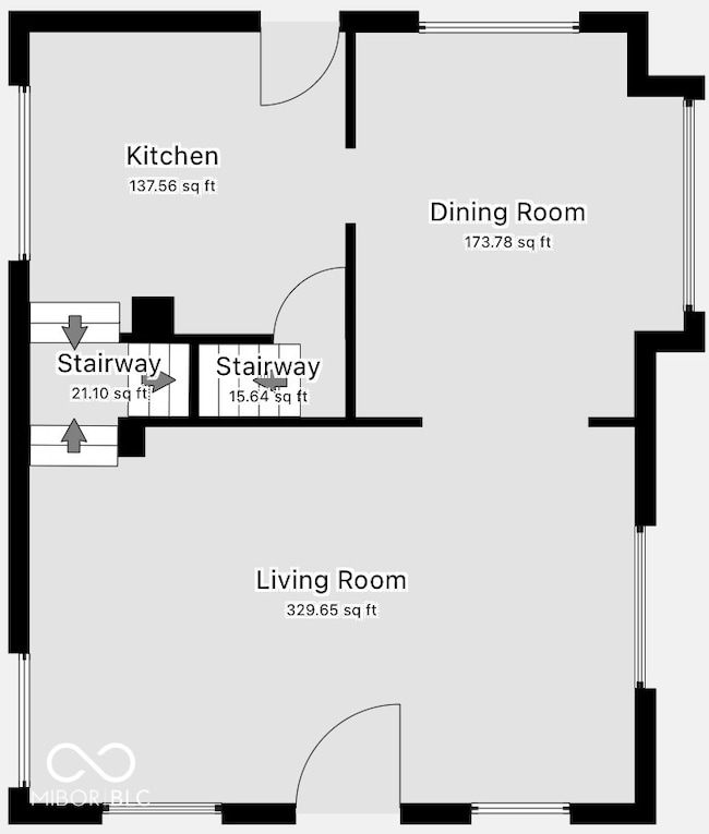 813 N Gladstone Ave, Indianapolis, IN 46201 - photo 2