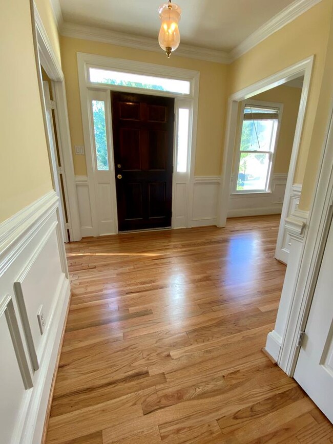 Hardwood floors just refinished!