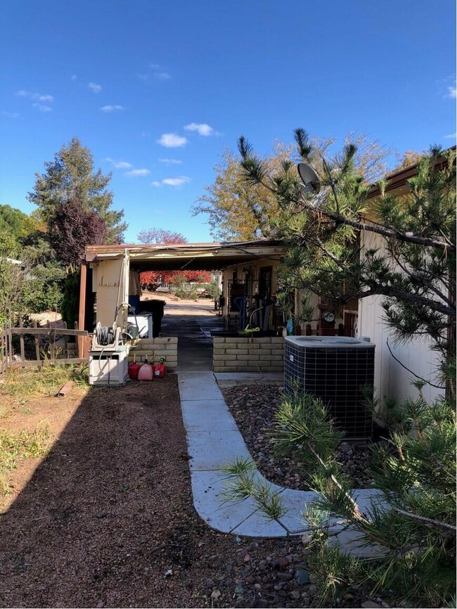 CARPORT FROM BACK YARD