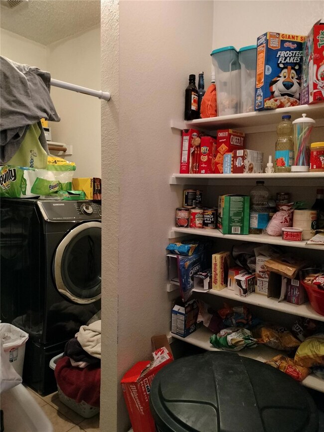 pantry and laundry room