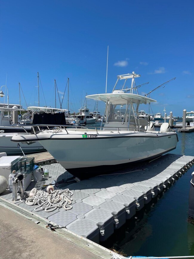 Jet dock boat and slip!