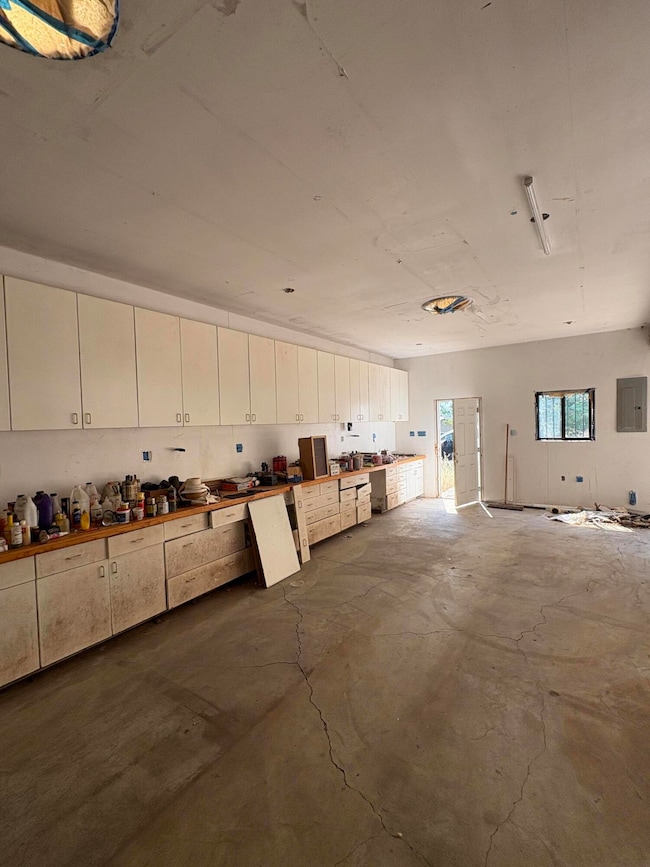 36 feet of cabinets