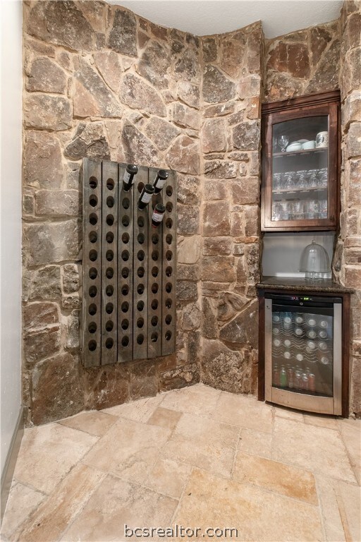 Beautiful wine cellar