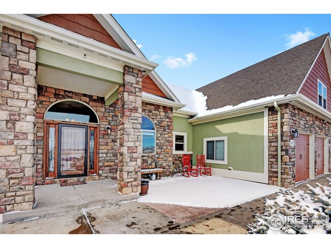 Grand entry and patio to enjoy the abundant sunshine