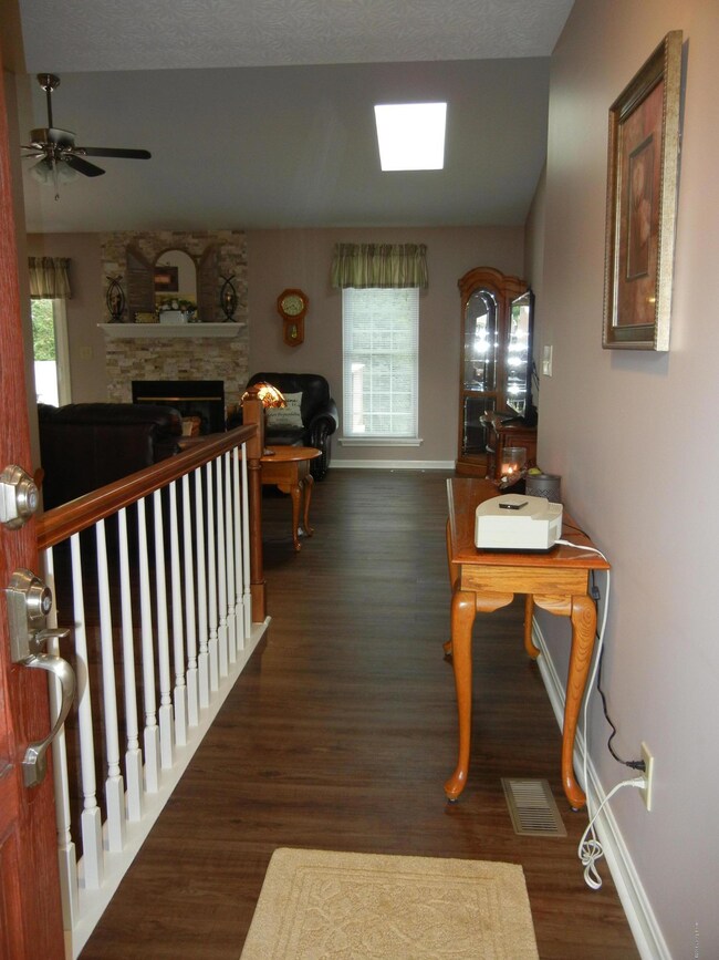 View upon entry