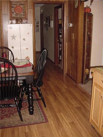 Hall viewed from dinning room.
