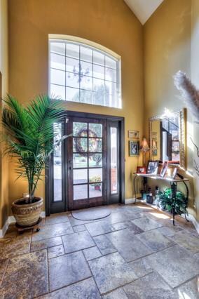 As you enter this immaculate home, attention to detail and appointments not seen in a home this size will abound. Custom Travertine tile on the first floor which cost over $20,000 is common is homes over 1 million dollars.