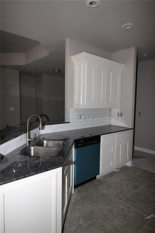 View into the kitchen from the dining area