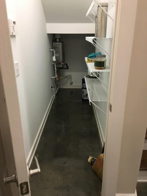 Large pantry/storage space