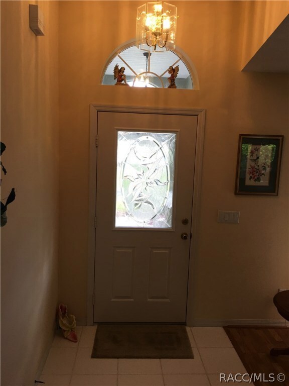 Inside entry.