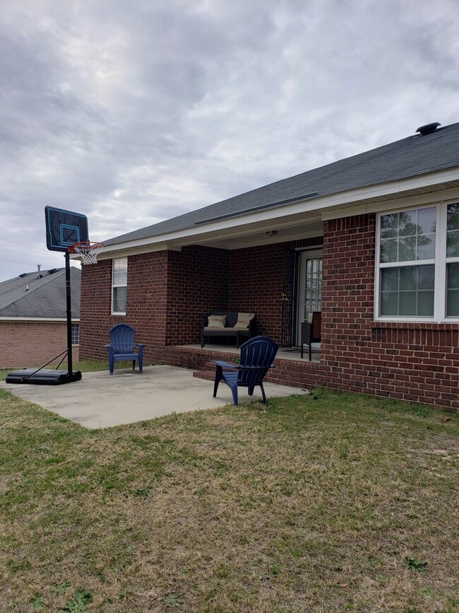Rear Covered porch