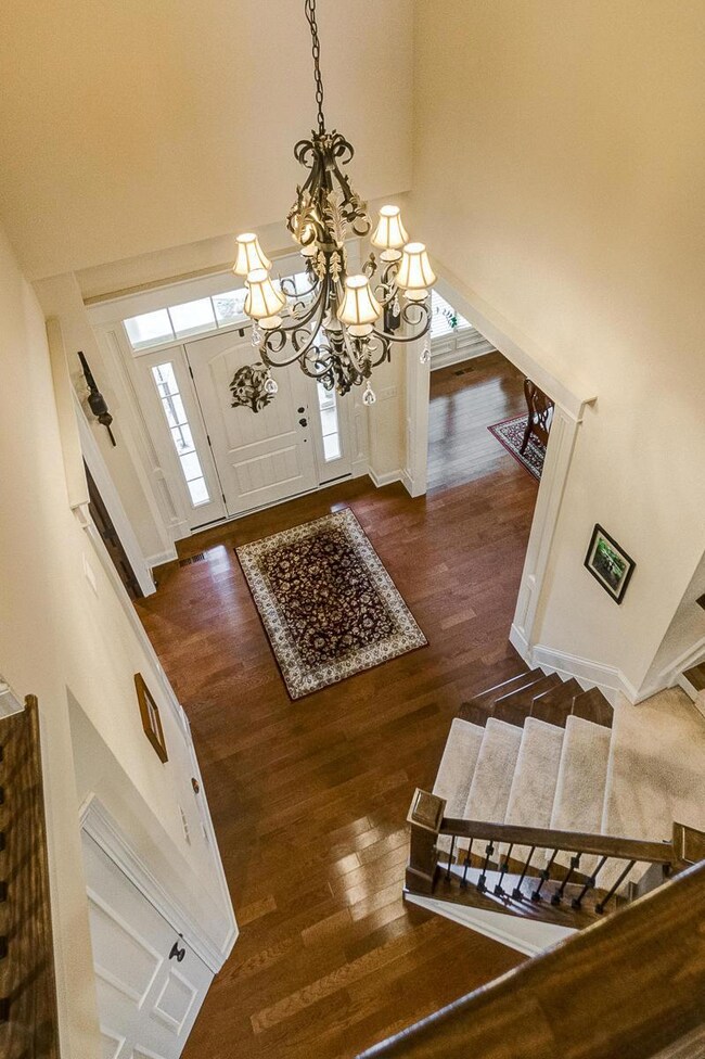 foyer aerial view