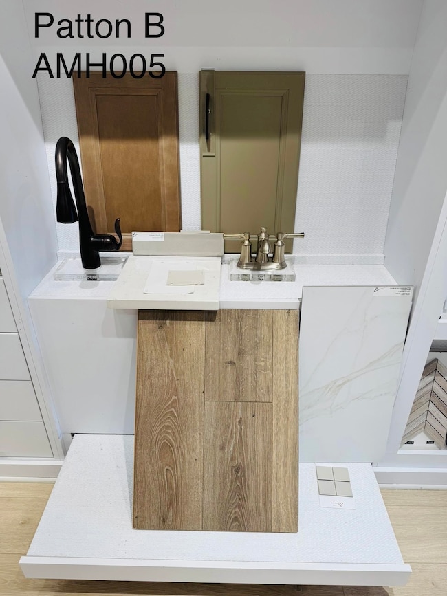 Bathroom featuring wood finished floors
