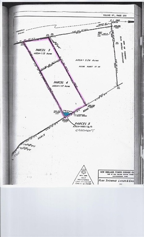 SURVEY MAP - TWO PARCELS #3 & #4