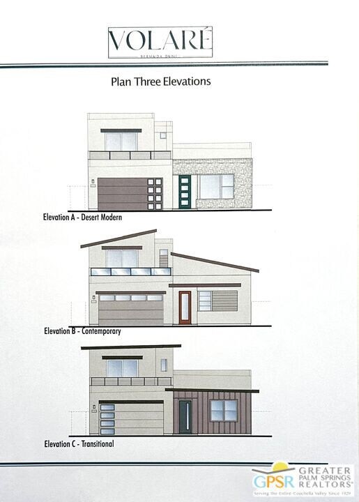 Plan 3 Elevation