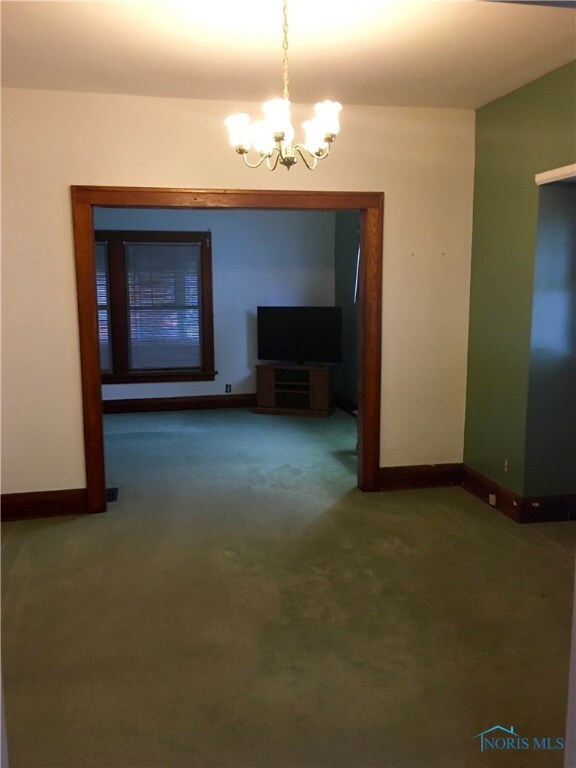 Living Room opens right to dining room.