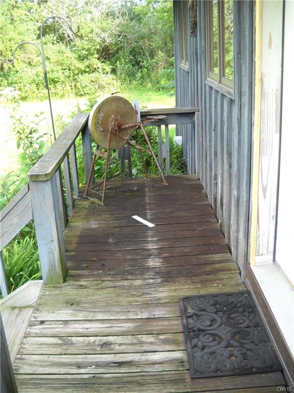Front part of deck