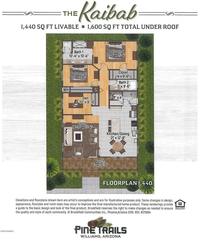 Kaibab Floorplan