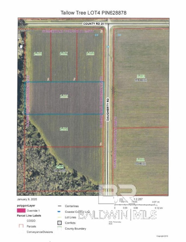 Tax Plat, Tallow Tree Lot 4