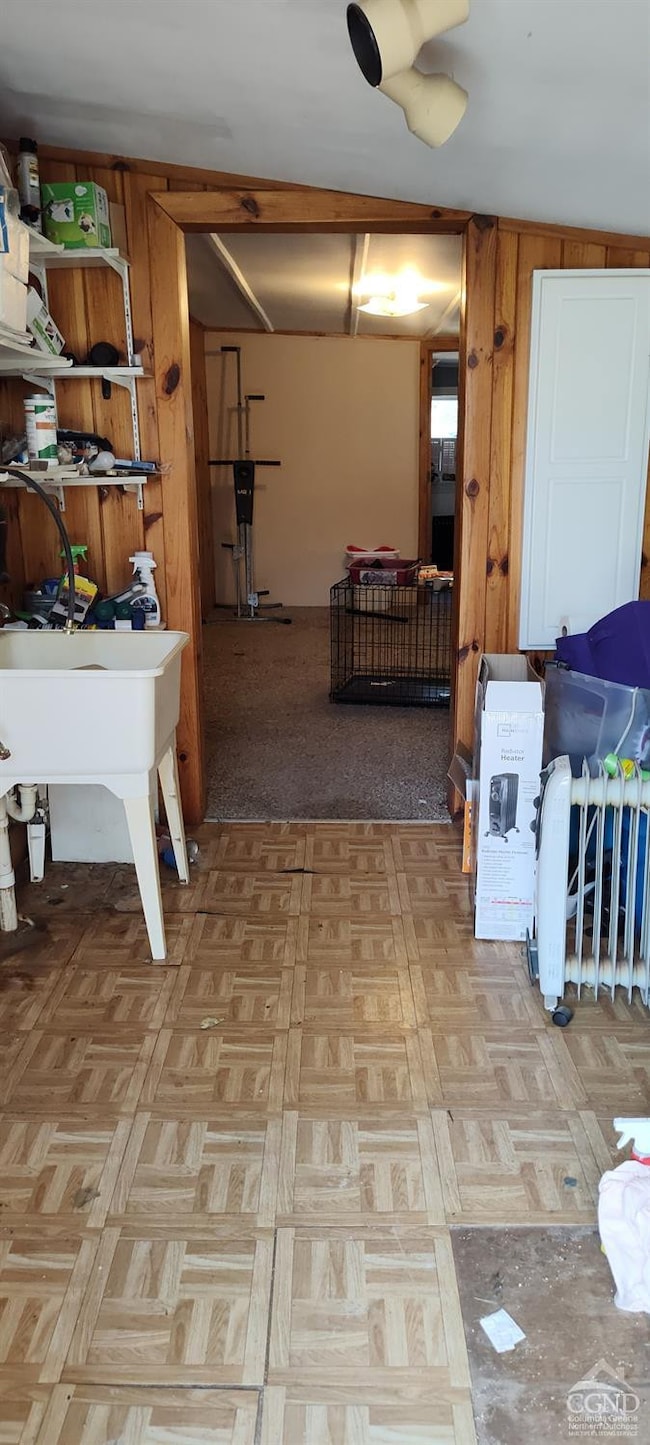 main house laundry entrance way
