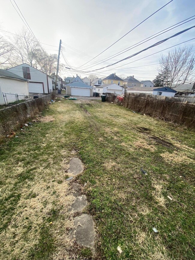 Backyard rear parking