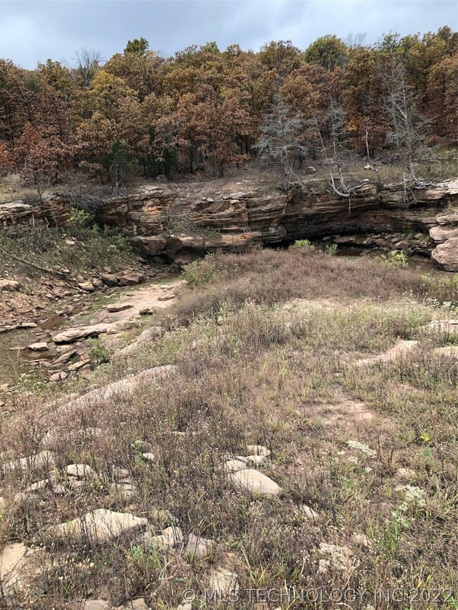 View of adjoining corps land from property