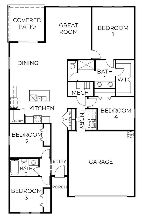WR40 Cali floorplan