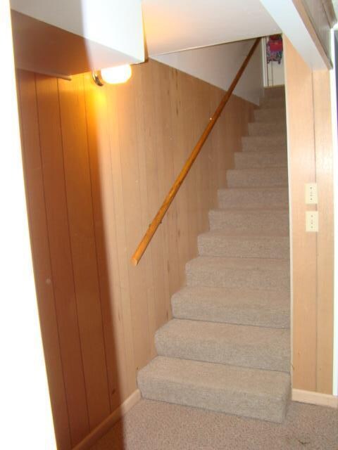 In side stairway to family room